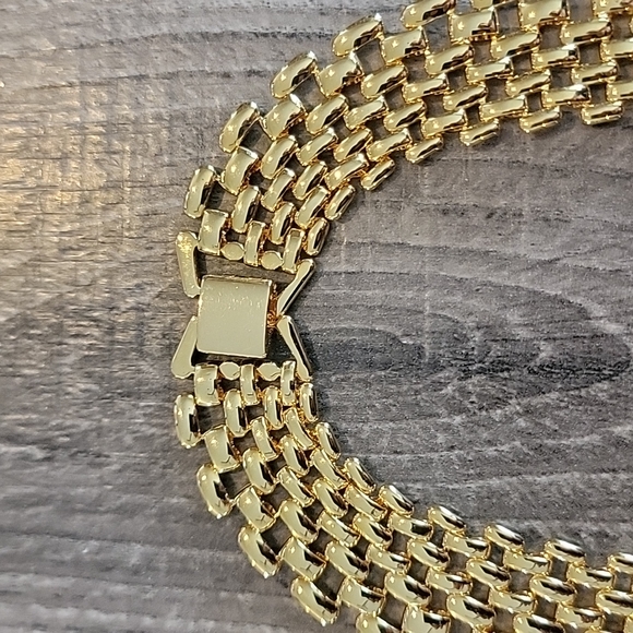 Vintage Premier Designs Goldtone Link Necklace - Picture 4 of 5